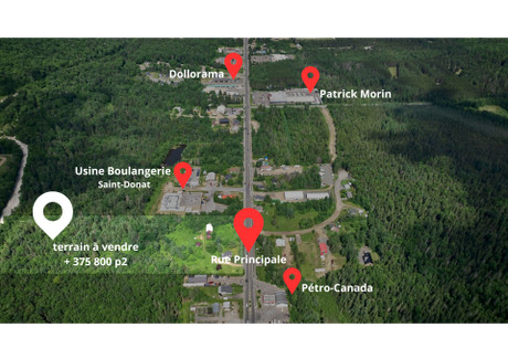 Działka na sprzedaż - 1148 Rue Principale, Saint-Donat, QC J0T2C0, CA Saint-Donat, Kanada, 34 918 m², 490 384 USD (1 883 074 PLN), NET-98865637