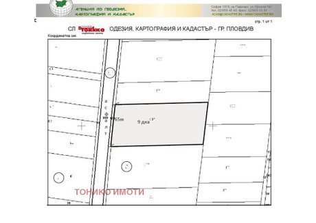 Działka na sprzedaż - Индустриална зона - Юг, Околовръстно шосе/Industrialna zona - Iug, Oko Пловдив/plovdiv, Bułgaria, 9024 m², 590 266 USD (2 467 312 PLN), NET-92975431