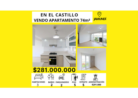 Mieszkanie na sprzedaż - Jamundí, Valle del Cauca, Colombia Jamundí, Kolumbia, 71 m², 63 774 USD (264 663 PLN), NET-101983939