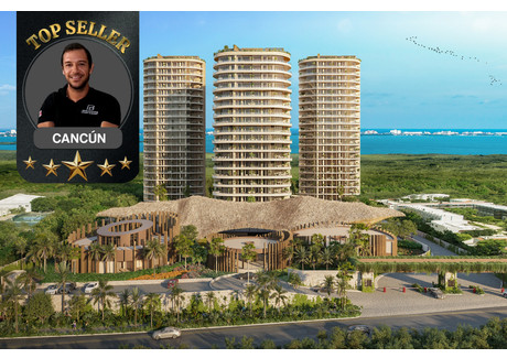 Mieszkanie na sprzedaż - Smza 26 mza 3 Lote 3 Blvd. Luis Donaldo Colosio Cancún, Meksyk, 142 m², 401 927 USD (1 643 880 PLN), NET-95733011