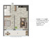 Mieszkanie na sprzedaż - Erdemli, Arpaçbahşiş Mersin, Turcja, 60 m², 89 918 USD (354 275 PLN), NET-94745479