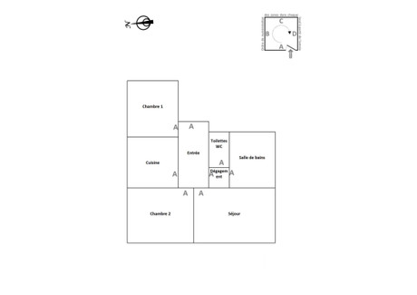 Mieszkanie na sprzedaż - Les Pavillons-Sous-Bois, Francja, 53 m², 191 766 USD (755 559 PLN), NET-98472891