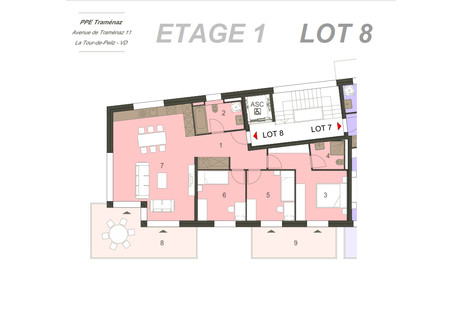 Mieszkanie na sprzedaż - Avenue de Traménaz La Tour-De-Peilz, Szwajcaria, 108 m², 1 589 886 USD (6 502 634 PLN), NET-98437652