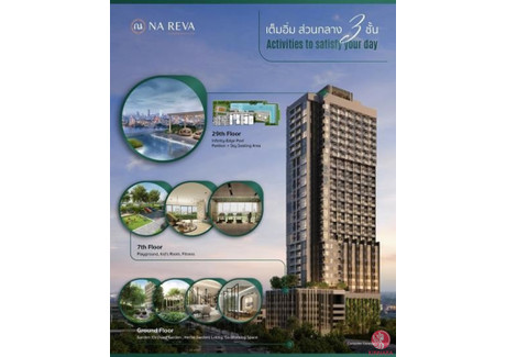 Mieszkanie na sprzedaż - Thon Buri Krung Thonburi, Tajlandia, 32 m², 127 078 USD (527 375 PLN), NET-102947932