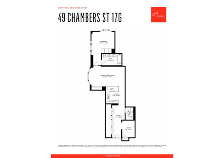 Mieszkanie na sprzedaż - 49 Chambers Street Manhattan, Usa, 106 m², 1 995 000 USD (8 279 250 PLN), NET-99377055