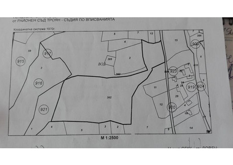 Działka na sprzedaż - гр. Априлци, кв. Острец/gr. Aprilci, kv. Ostrec Ловеч/lovech, Bułgaria, 19 071 m², 70 723 USD (295 623 PLN), NET-100526032