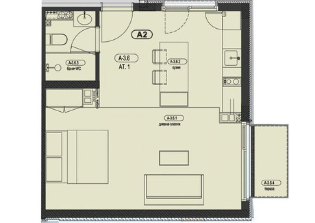 Mieszkanie na sprzedaż - Кършияка/Karshiaka Пловдив/plovdiv, Bułgaria, 57 m², 93 945 USD (385 174 PLN), NET-102483015