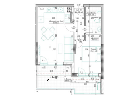 Mieszkanie na sprzedaż - Изгрев/Izgrev Варна/varna, Bułgaria, 52 m², 95 061 USD (365 035 PLN), NET-100990546