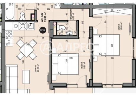 Mieszkanie na sprzedaż - Люлин /Liulin София/sofia, Bułgaria, 98 m², 160 704 USD (658 885 PLN), NET-102845687