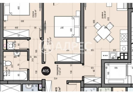 Mieszkanie na sprzedaż - Люлин /Liulin София/sofia, Bułgaria, 101 m², 164 914 USD (676 145 PLN), NET-102845810