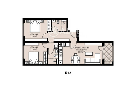 Mieszkanie na sprzedaż - Люлин /Liulin София/sofia, Bułgaria, 98 m², 157 731 USD (605 688 PLN), NET-98082014