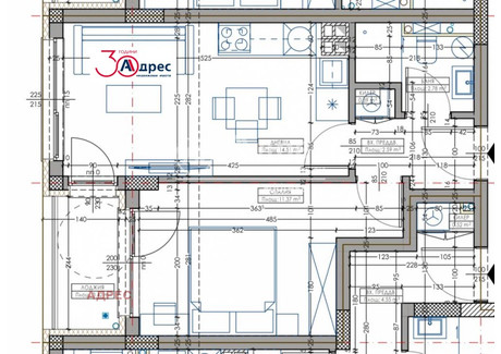 Mieszkanie na sprzedaż - Владислав Варненчик /Vladislav Varnenchik Варна/varna, Bułgaria, 50 m², 78 101 USD (300 688 PLN), NET-95813891