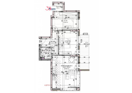 Mieszkanie na sprzedaż - Младост /Mladost Варна/varna, Bułgaria, 119 m², 181 273 USD (757 720 PLN), NET-96476077