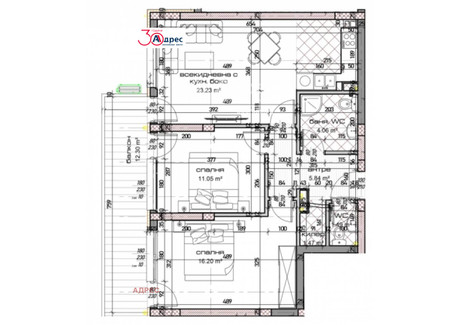 Mieszkanie na sprzedaż - Младост /Mladost Варна/varna, Bułgaria, 104 m², 153 855 USD (643 114 PLN), NET-96476169