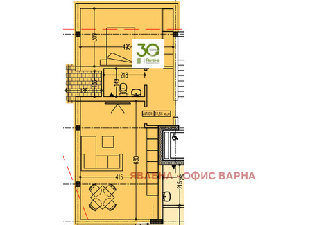 Mieszkanie na sprzedaż - Владислав Варненчик /Vladislav Varnenchik Варна/varna, Bułgaria, 74 m², 101 846 USD (417 568 PLN), NET-100186654