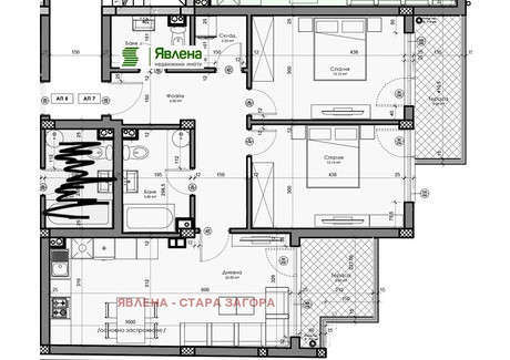 Mieszkanie na sprzedaż - Център/Centar Стара Загора/stara-Zagora, Bułgaria, 114 m², 145 498 USD (583 446 PLN), NET-95343173