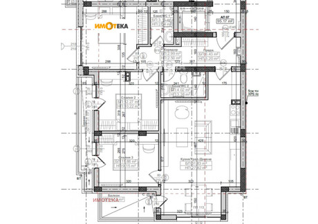 Mieszkanie na sprzedaż - Център/Centar София/sofia, Bułgaria, 131 m², 256 985 USD (1 035 649 PLN), NET-91204284