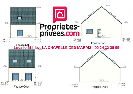 Dom na sprzedaż - La Chapelle-Des-Marais, Francja, 106 m², 346 052 USD (1 391 128 PLN), NET-101599652