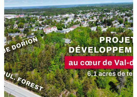 Działka na sprzedaż - Boul. Forest, Val-d'Or, QC J9P2L3, CA Val-D'or, Kanada, 16 289 m², 1 112 874 USD (4 273 438 PLN), NET-98073208