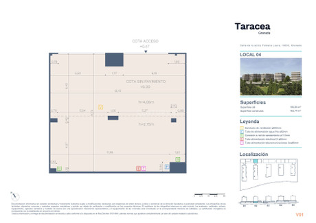 Komercyjne na sprzedaż - Granada, Hiszpania, 150,85 m², 213 236 USD (891 328 PLN), NET-96058114