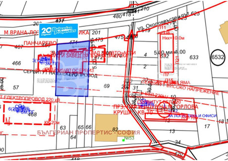 Działka na sprzedaż - в.з.Врана - Герман/v.z.Vrana - German София/sofia, Bułgaria, 8740 m², 2 831 535 USD (11 382 769 PLN), NET-89503718