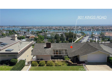 Działka na sprzedaż - 801 Kings Road Newport Beach, Usa, 1086,18 m², 5 995 000 USD (24 399 650 PLN), NET-102933554