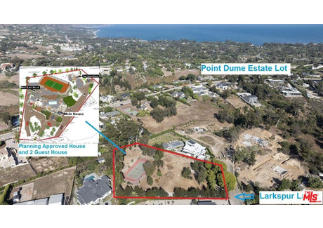 Działka na sprzedaż - 29215 Larkspur Ln Malibu, Usa, 5666,41 m², 3 250 000 USD (13 325 000 PLN), NET-100085536